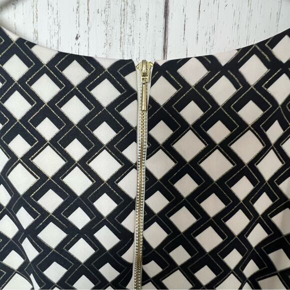 Worthington Women's Sleeveless Zipper Back Multi-pattern Dress Sz S - Picture 6 of 11